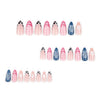 12 Sizes-24 Pcs Press On Nails JP3968