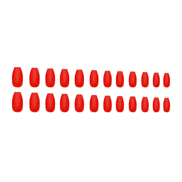 12 Sizes-24 Pcs Press On Nails MOS012