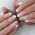 12 Sizes-24 Pcs Press On Nails JP2875