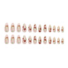 12 Sizes-24 Pcs Press On Nails W1911
