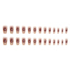 12 Sizes-24 Pcs Press On Nails R704