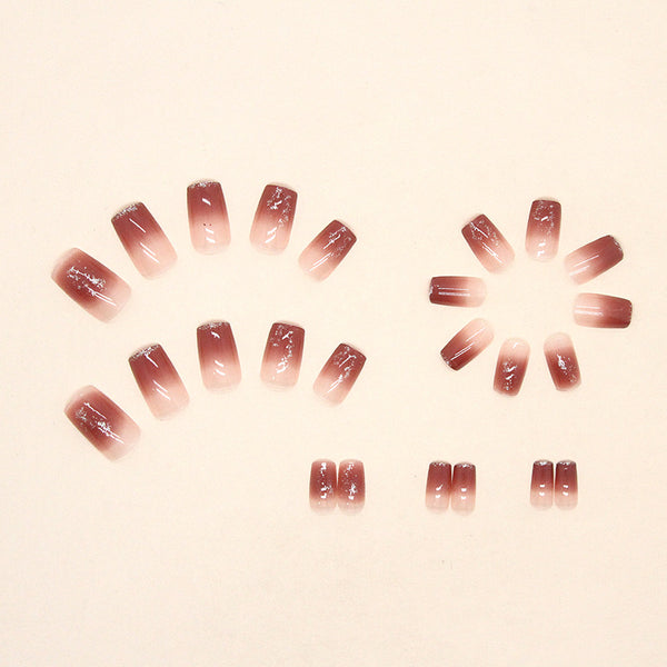 12 Sizes-24 Pcs Press On Nails R720