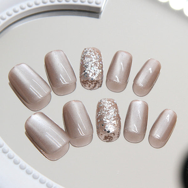 12 Sizes-24 Pcs Press On Nails MY025