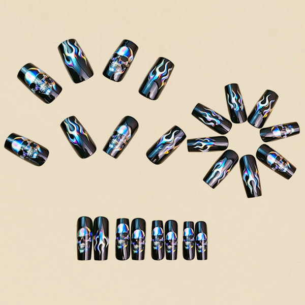 12 Sizes-24 Pcs Press On Nails y2052-24