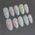 12 Sizes-24 Pcs Press On Nails Z1128