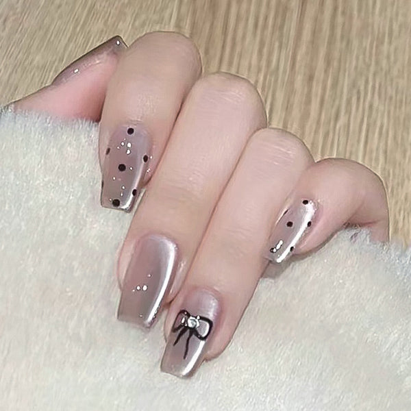 12 Sizes-24 Pcs Press On Nails nail-accessory