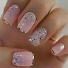 12 Sizes-24 Pcs Press On Nails Y1707