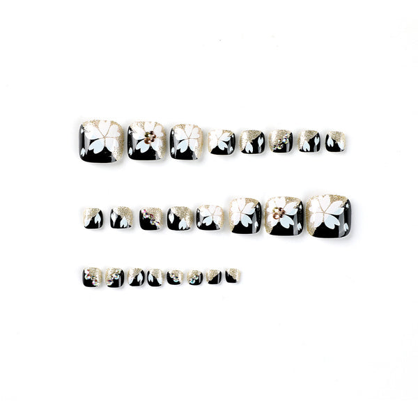 12 Sizes-24 Pcs Press On Nails JP2336