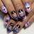 12 Sizes-24 Pcs Press On Nails Y999