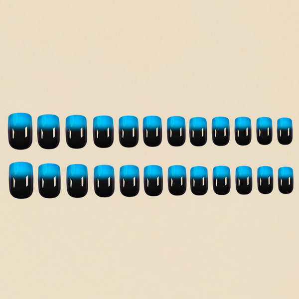 12 Sizes-24 Pcs Press On Nails Y132
