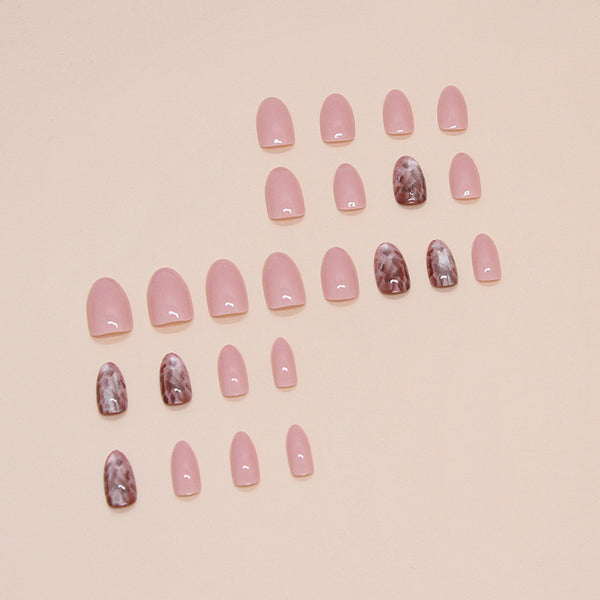 12 Sizes-24 Pcs Press On Nails W1596