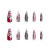 12 Sizes-24 Pcs Press On Nails JP2804