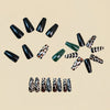 12 Sizes-24 Pcs Press On Nails Y1754