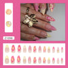 12 Sizes-24 Pcs Press On Nails Z1098