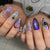 12 Sizes-24 Pcs Press On Nails W1828