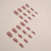 12 Sizes-24 Pcs Press On Nails W1342