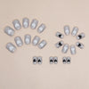 12 Sizes-24 Pcs Press On Nails W1436