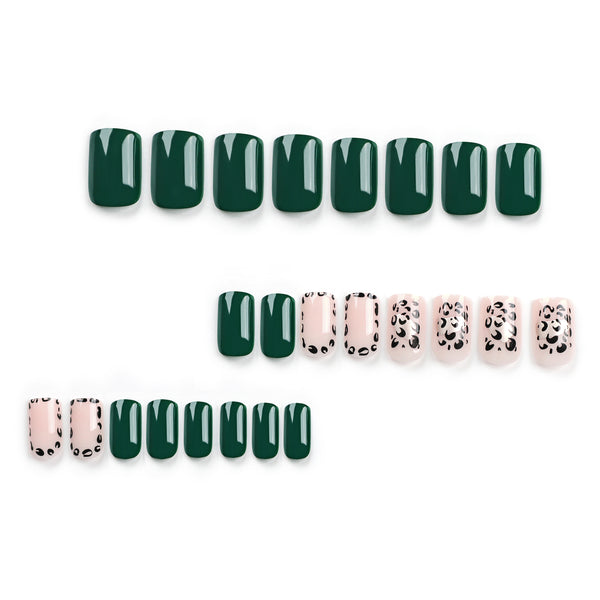 12 Sizes-24 Pcs Press On Nails JP3047