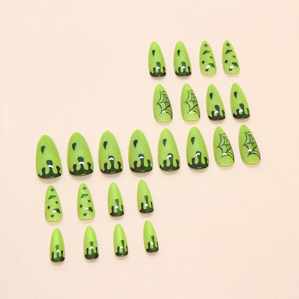 12 Sizes-24 Pcs Press On Nails W1781