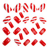 12 Sizes-24 Pcs Press On Nails Y1275