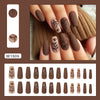 12 Sizes-24 Pcs Press On Nails W1806