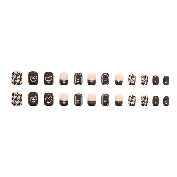 12 Sizes-24 Pcs Press On Nails R699