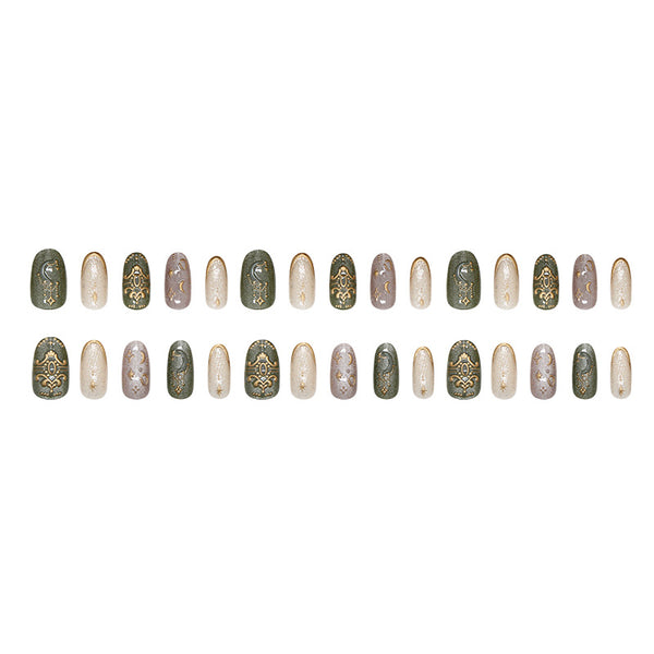 30 Pcs Press On Nails Z1310