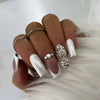12 Sizes-24 Pcs Press On Nails Z579