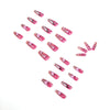 12 Sizes-24 Pcs Press On Nails JP1226