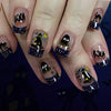 12 Sizes-24 Pcs Press On Nails C1114