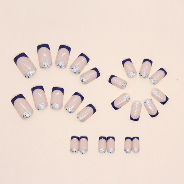 12 Sizes-24 Pcs Press On Nails W910