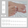 12 Sizes-24 PcsPress On Nails F201