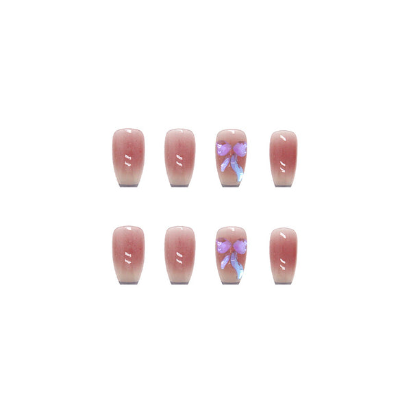 12 Sizes-24 Pcs Press On Nails Z314