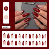 12 Sizes-24 Pcs Press On Nails W1871