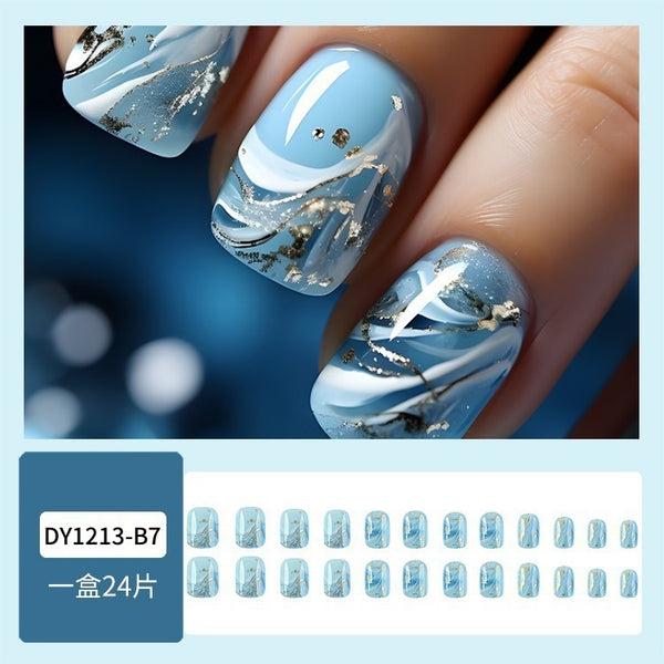 12 Sizes-24 PcsPress On Nails DY1213-B7