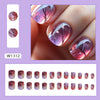 12 Sizes-24 Pcs Press On Nails W1312