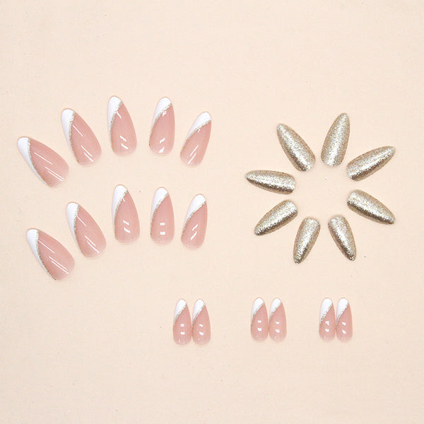 12 Sizes-24 Pcs Press On Nails W358