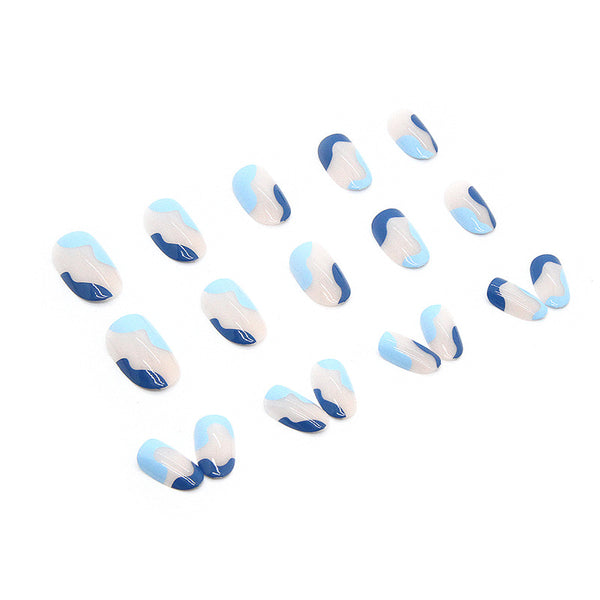 12 Sizes-24 Pcs Press On Nails W148