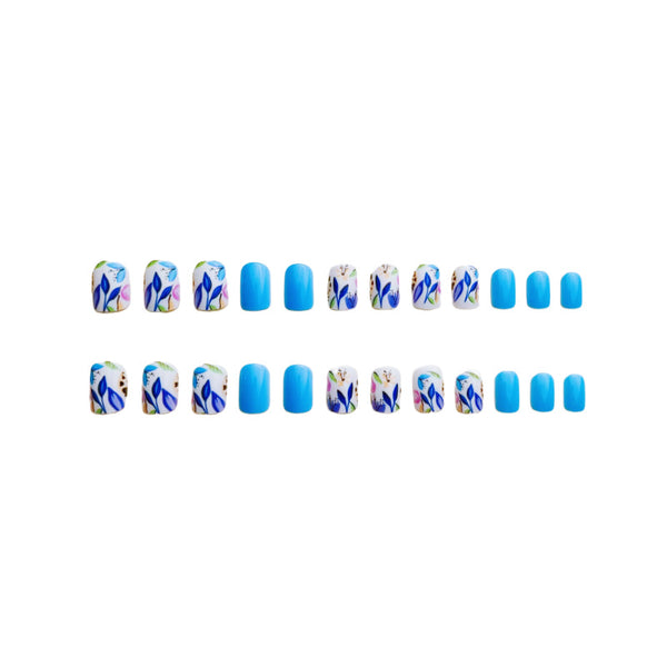 12 Sizes-24 Pcs Press On Nails Y779