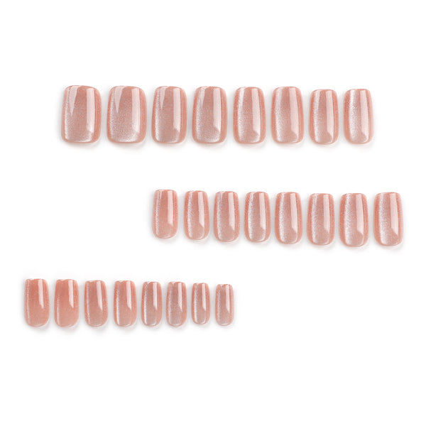 12 Sizes-24 Pcs Press On Nails JP3091
