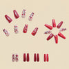 12 Sizes-24 Pcs Press On Nails Y555-2