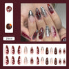 12 Sizes-24 Pcs Press On Nails Z969