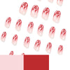 12 Sizes-24 Pcs Press On Nails JP1775
