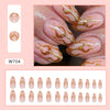 12 Sizes-24 Pcs Press On Nails W704