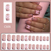12 Sizes-24 Pcs Press On Nails C789