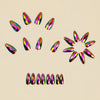 12 Sizes-24 Pcs Press On Nails Y1332