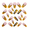 12 Sizes-24 Pcs Press On Nails Y1452