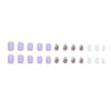 12 Sizes-24 Pcs Press On Nails W566