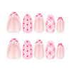 12 Sizes-24 Pcs Press On Nails JP4305