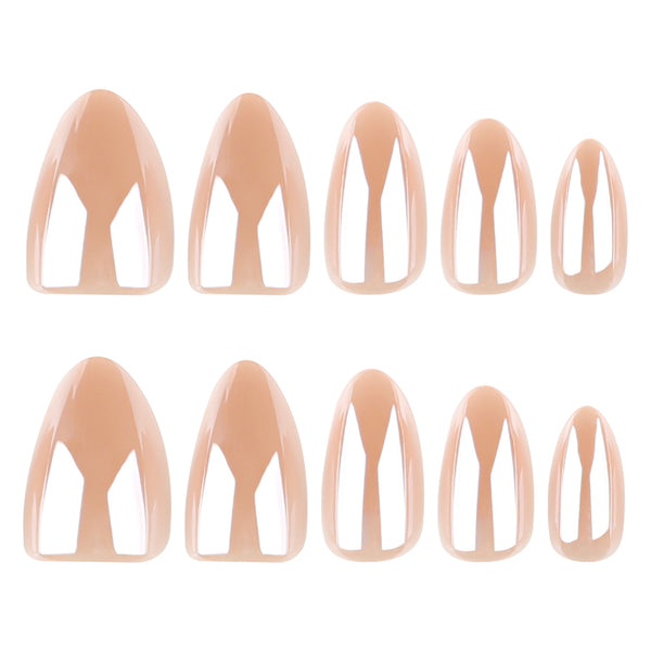 12 Sizes-24 Pcs Press On Nails JP4024